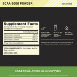 Optimum Nutrition, Instantized BCAA 5000 Powder, Unflavored, 12.16 oz (345 g)