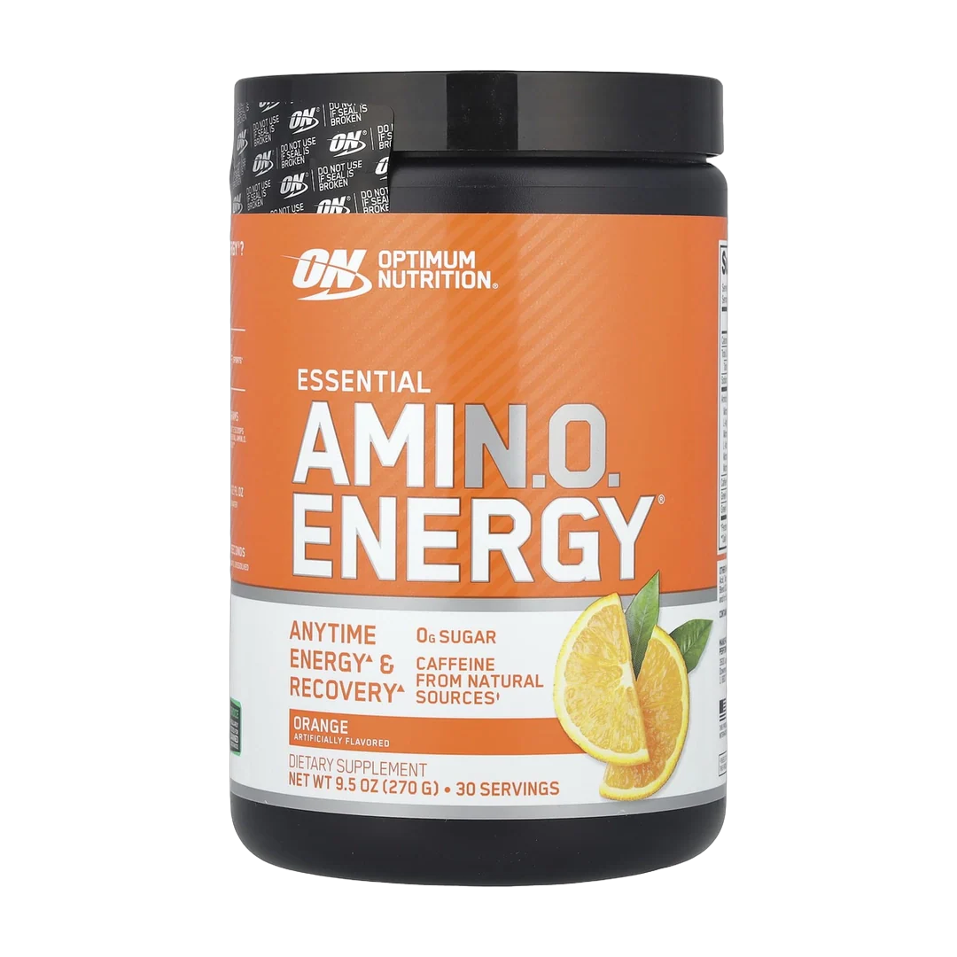 Optimum Nutrition, Essential Amin.O. Energy®, Orange, 9.5 oz (270 g)