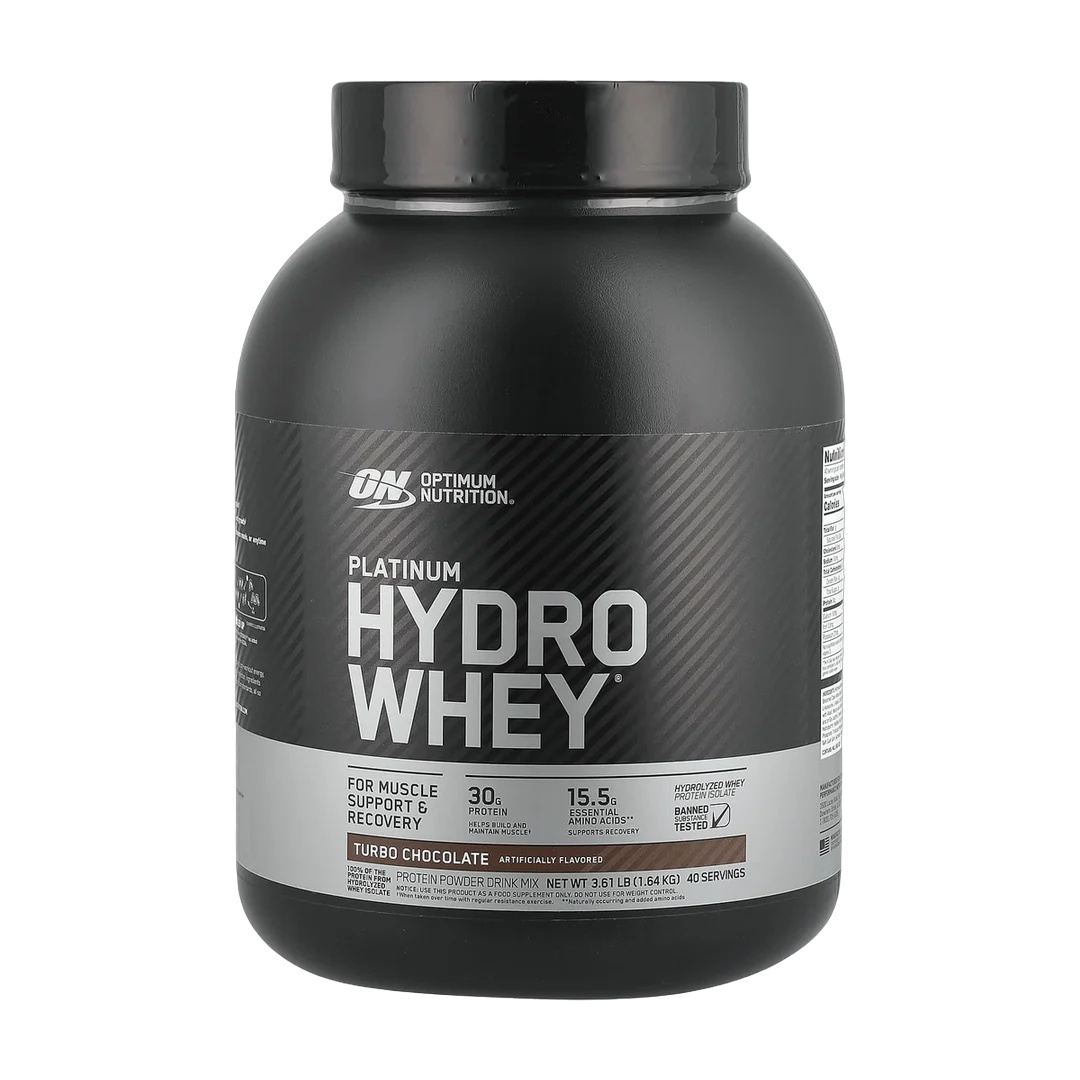 Optimum Nutrition, Platinum Hydro Whey®, Turbo Chocolate, 3.61 lb (1.64 kg)
