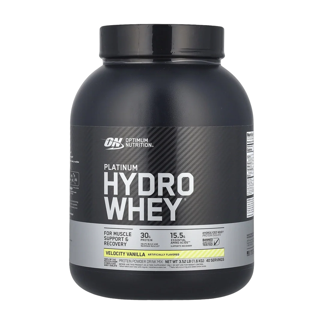 Optimum Nutrition, Platinum Hydro Whey®, Velocity Vanilla, 3.52 lb (1.6 kg)