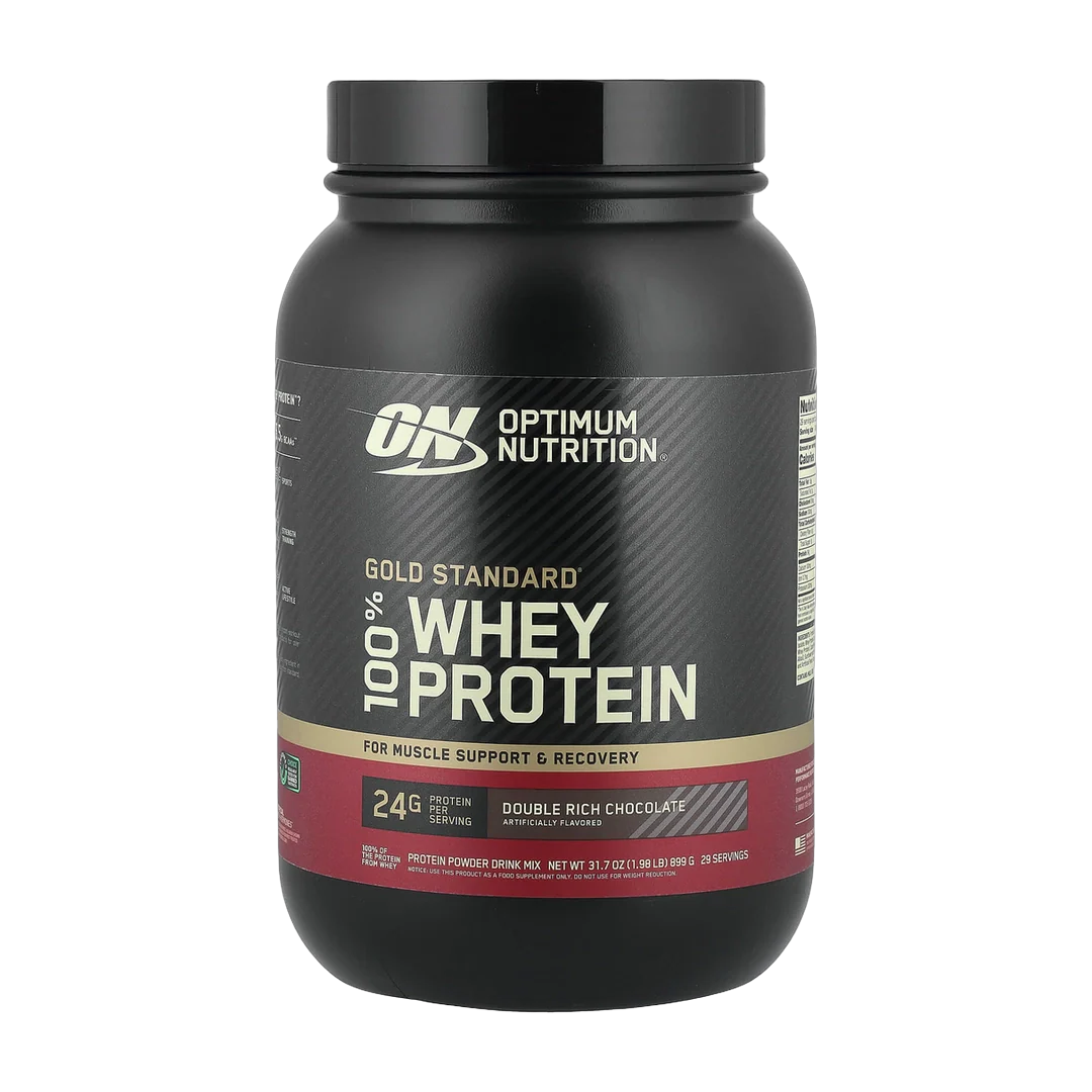 Optimum Nutrition, Gold Standard® 100% Whey Protein, Double Rich Chocolate, 1.98 lb (899 g)
