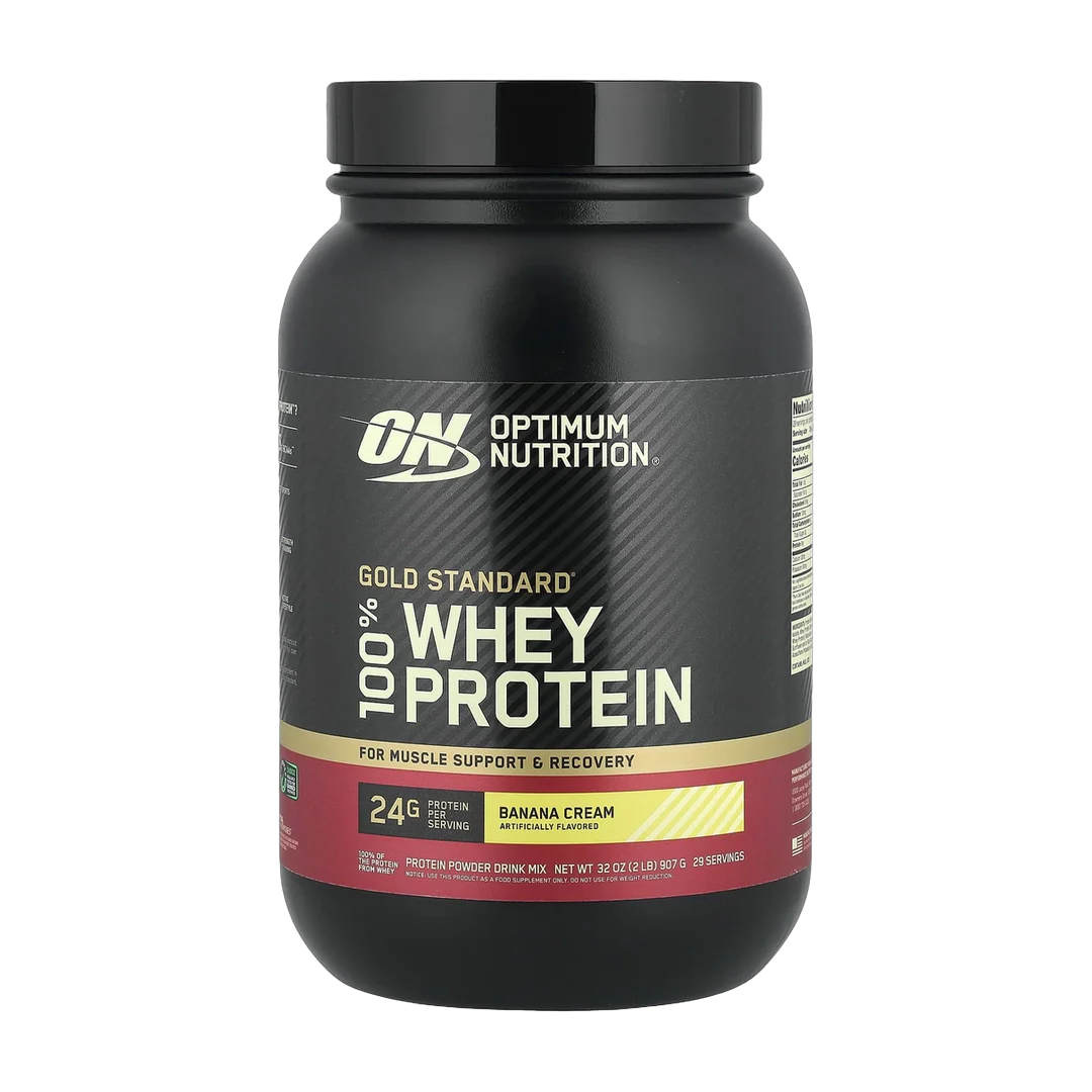 Optimum Nutrition, Gold Standard® 100% Whey, Banana Cream, 2 lbs (907 g)
