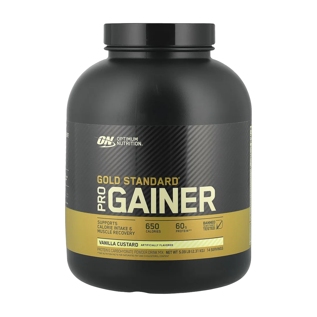 Optimum Nutrition, Gold Standard® Pro Gainer, Vanilla Custard, 5.09 lb (2.31 kg)