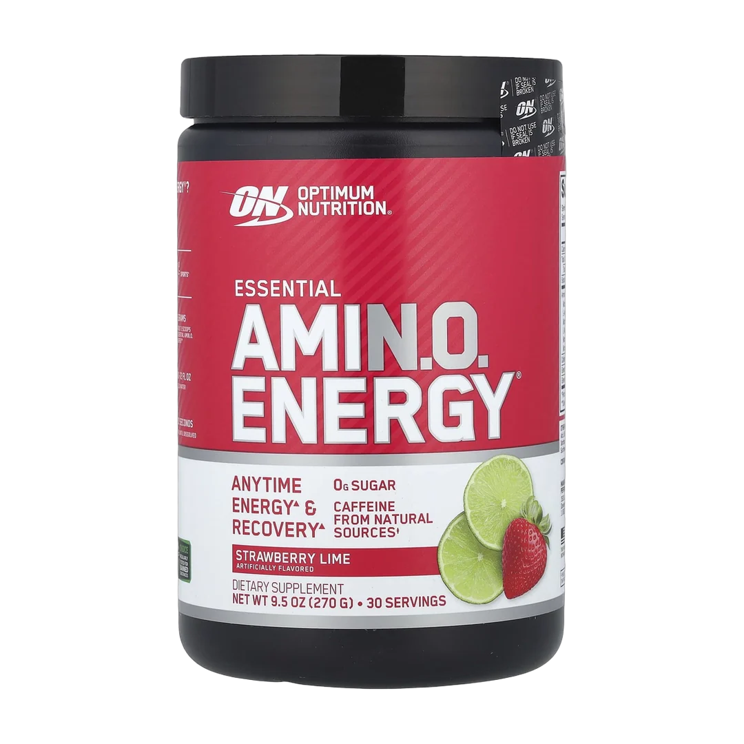 Optimum Nutrition, Essential Amin.O. Energy®, Strawberry Lime, 9.5 oz (270 g)