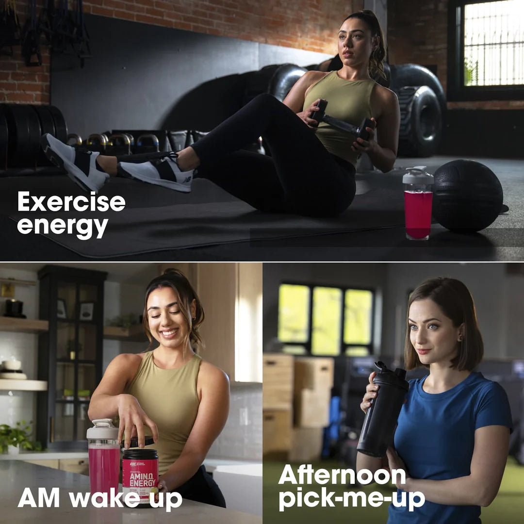 Optimum Nutrition, Essential Amin.O. Energy®, Strawberry Lime, 9.5 oz (270 g)