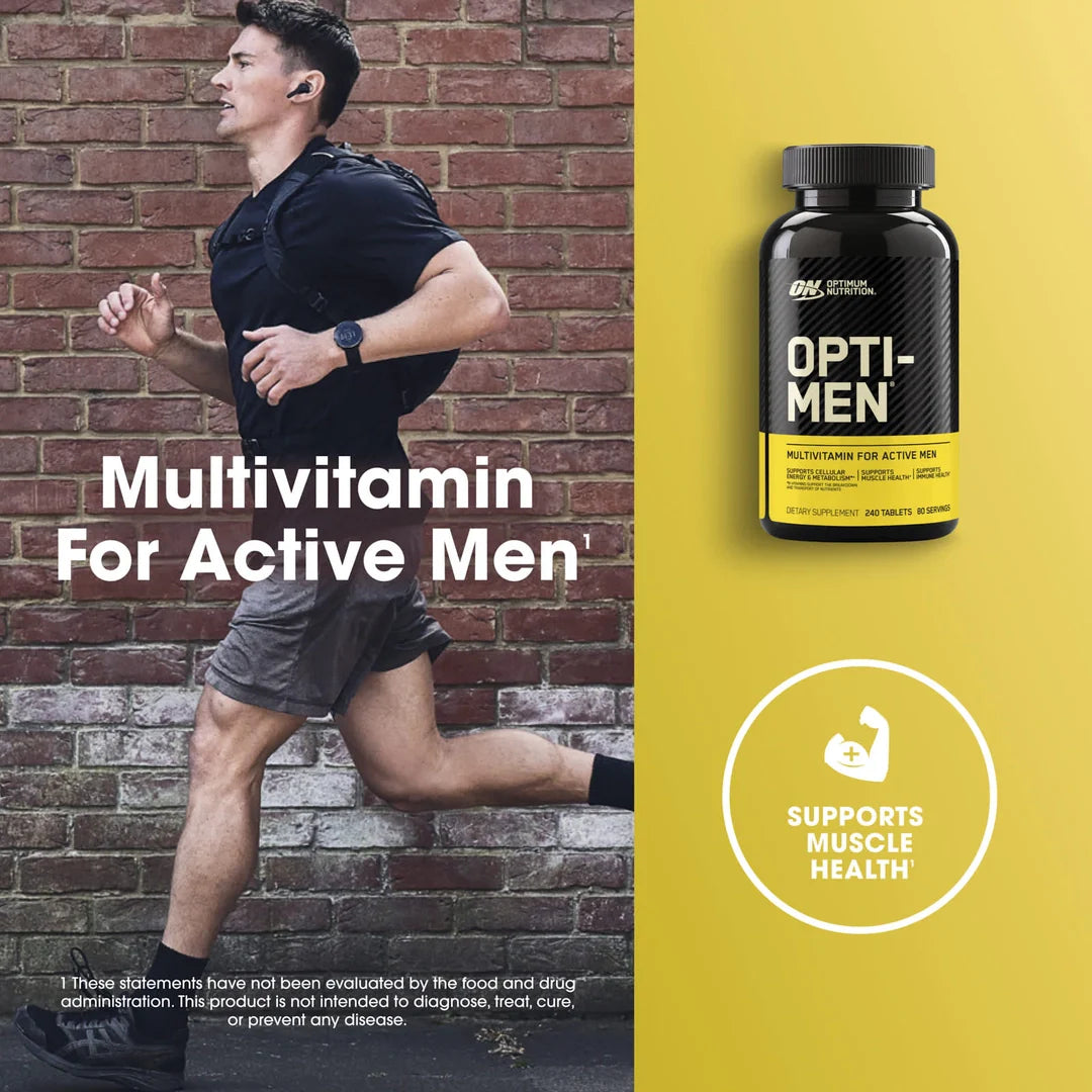 Optimum Nutrition, Opti-Men®, Multivitamin For Active Men, 240 Tablets