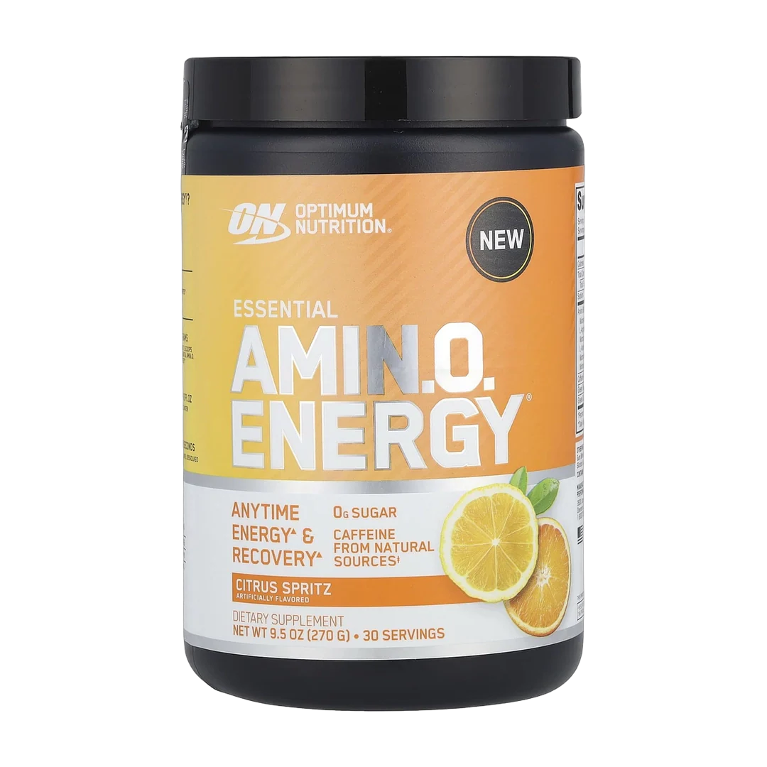Optimum Nutrition, Essential Amin.O. Energy®, Citrus Spritz, 9.5 oz (270 g)