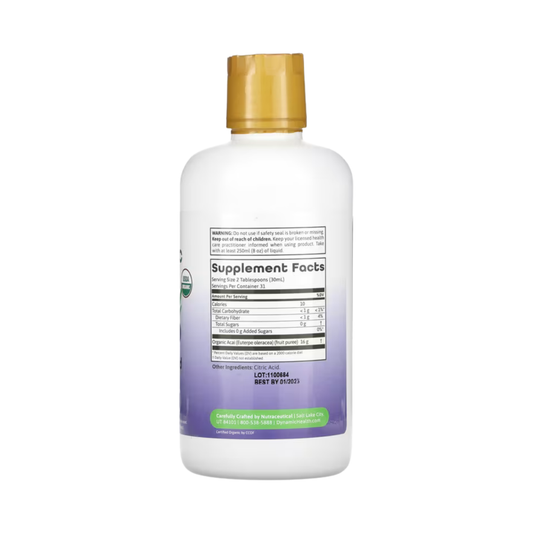 Dynamic Health, Certified Organic Acai Gold , 32 fl oz, 946 ml