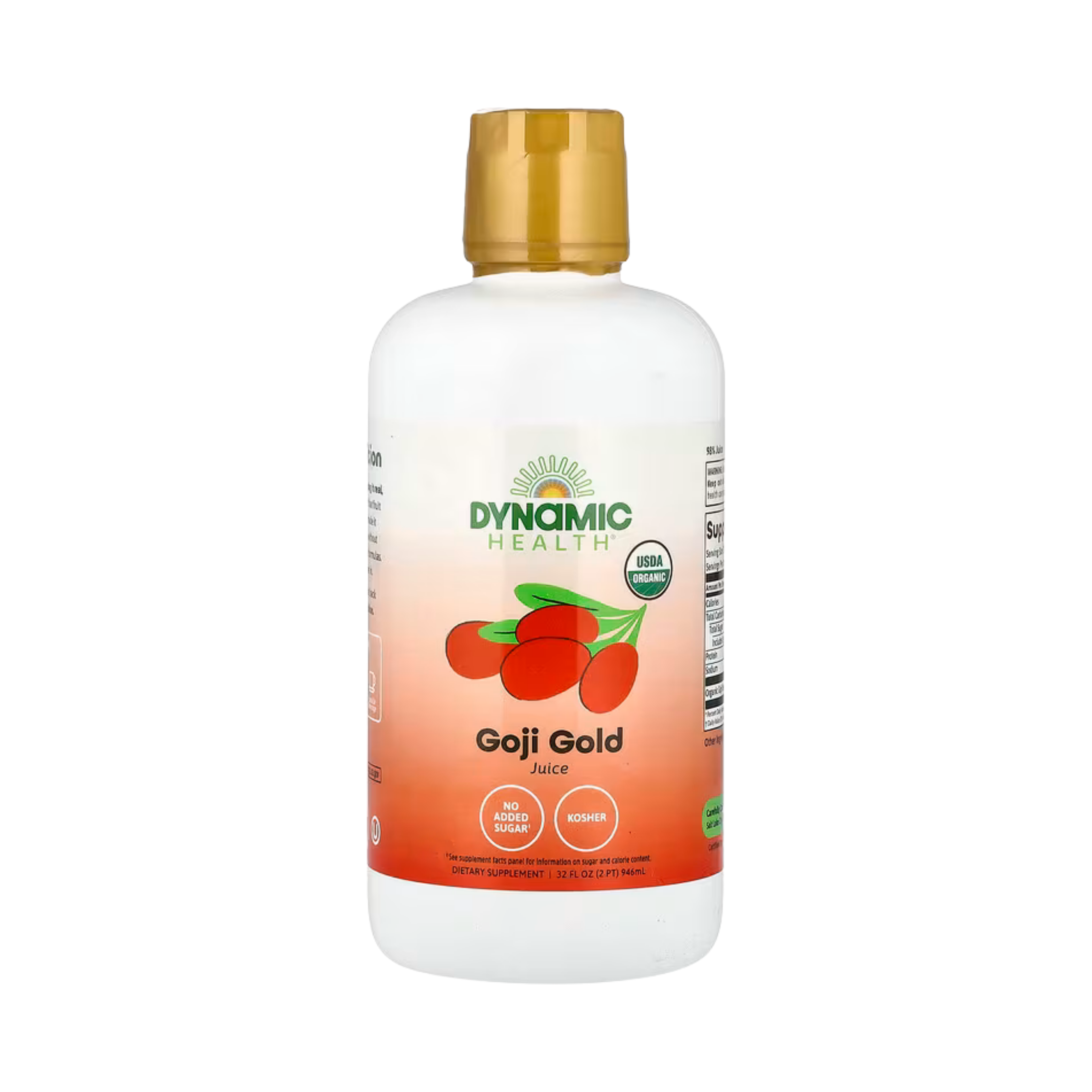Dynamic Health, Goji Gold Juice, 32 fl oz, 946 ml