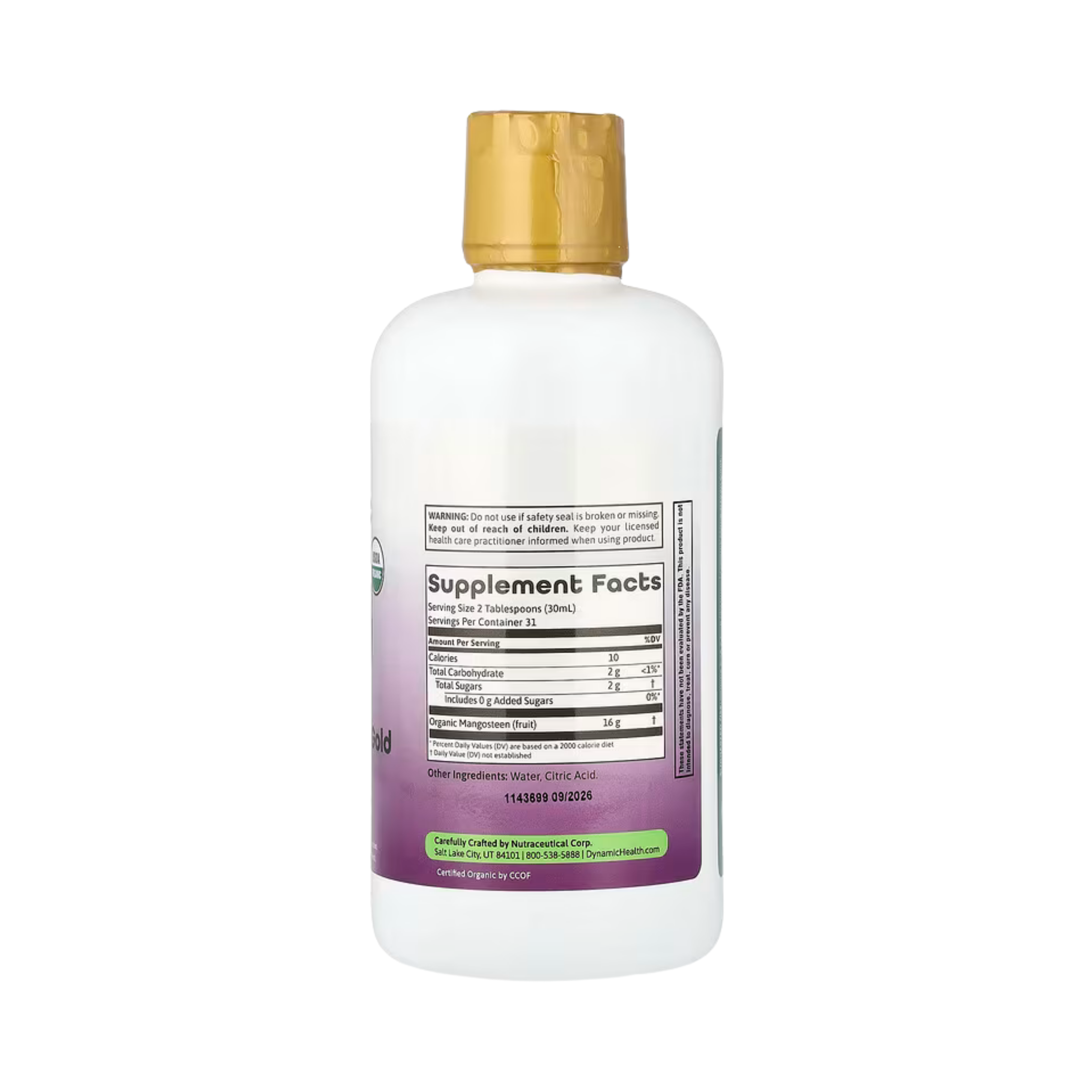 Dynamic Health, Mangosteen Gold, 32 fl oz, 946 ml