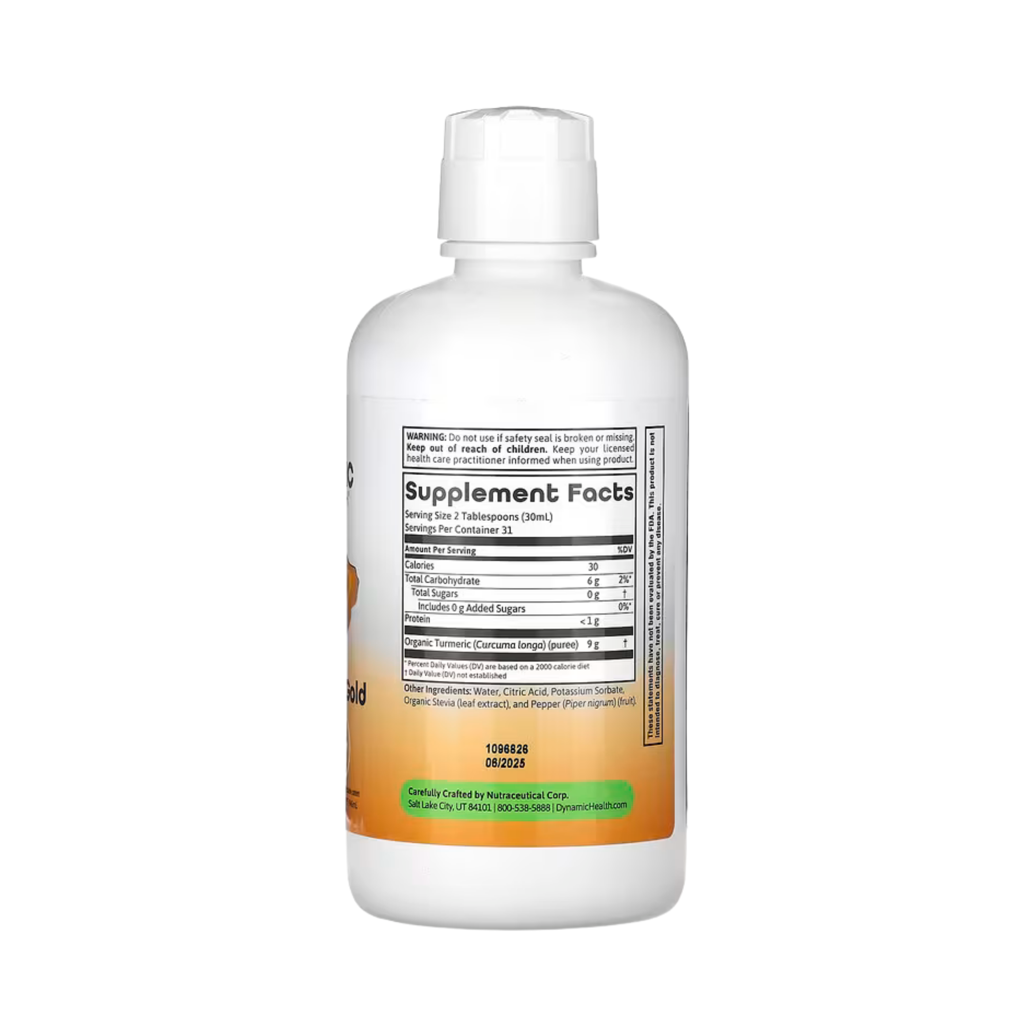 Dynamic Health, Turmeric Gold, 32 fl oz, 946 ml