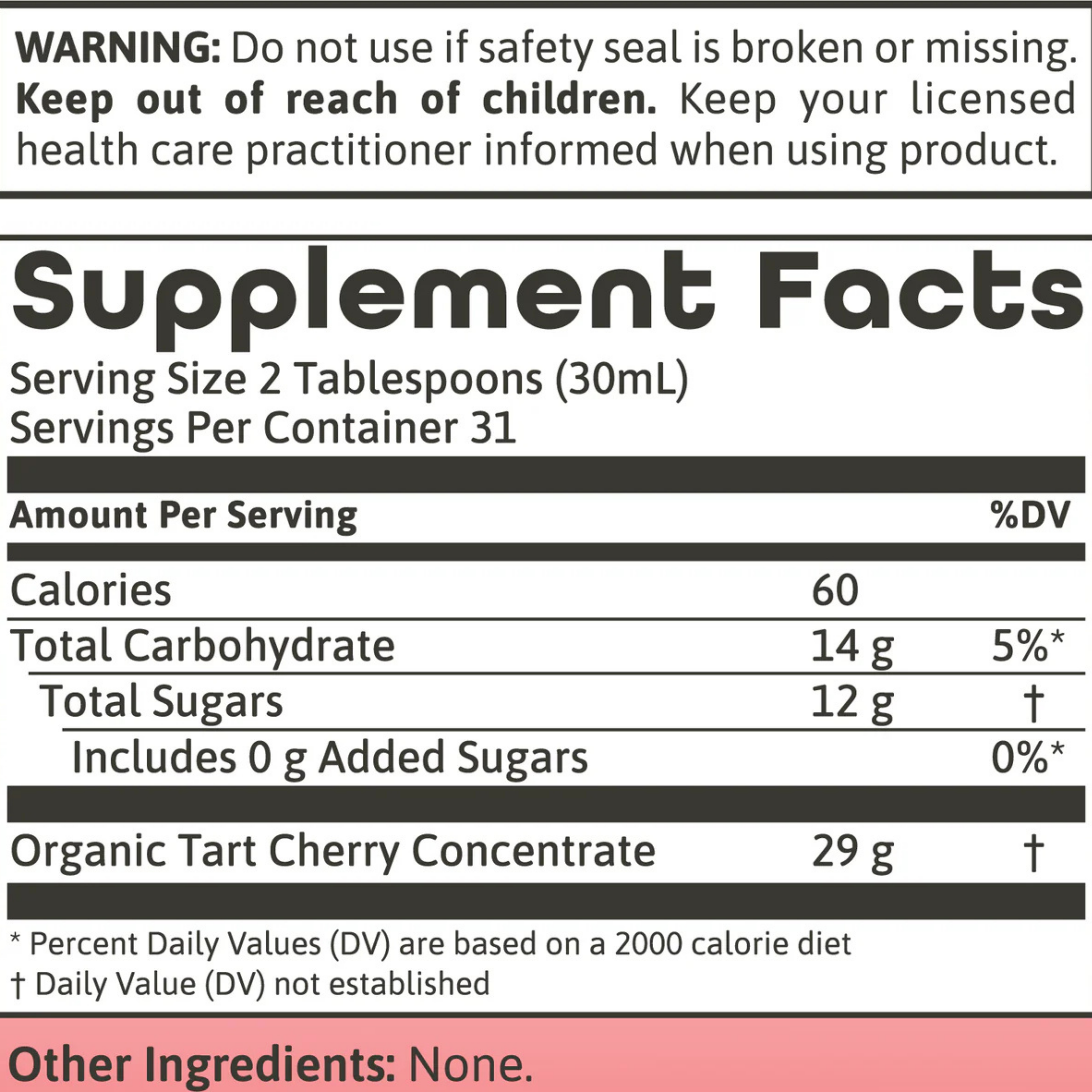 Dynamic Health, Tart Cherry Concentrate, 16 fl oz, 473 ml
