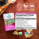 Organic India, Tulsi Sweet Rose, Caffeine-Free, 3.5 Oz
