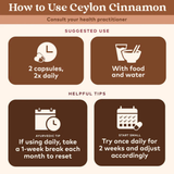 Organic India, Ceylon Cinnamon, 650 Mg, 90 Vegetarian Caps