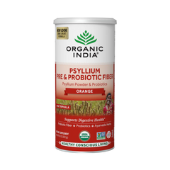 Organic India, Psyllium Pre & Probiotic Fiber, Orange, 10 Oz