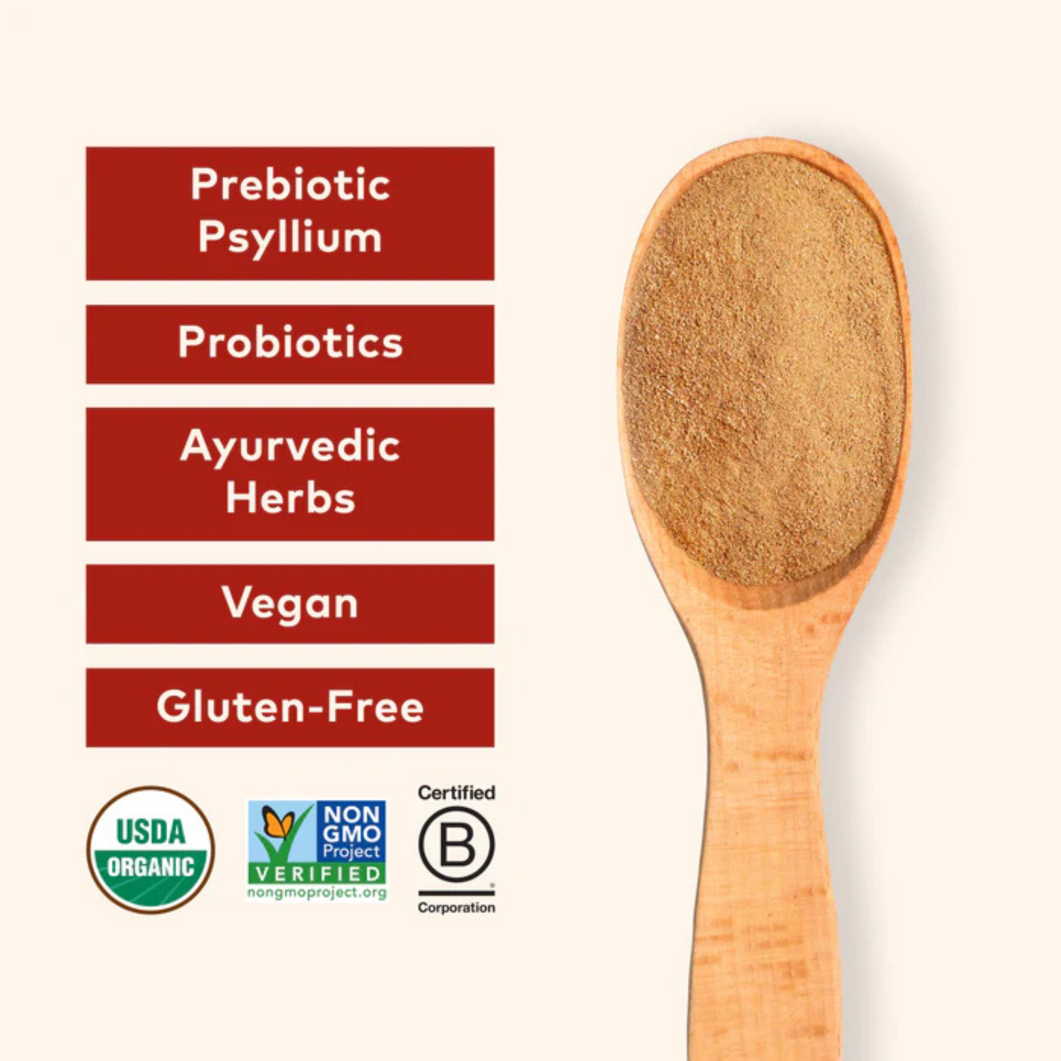 Organic India, Psyllium Pre & Probiotic Fiber, Orange, 10 Oz