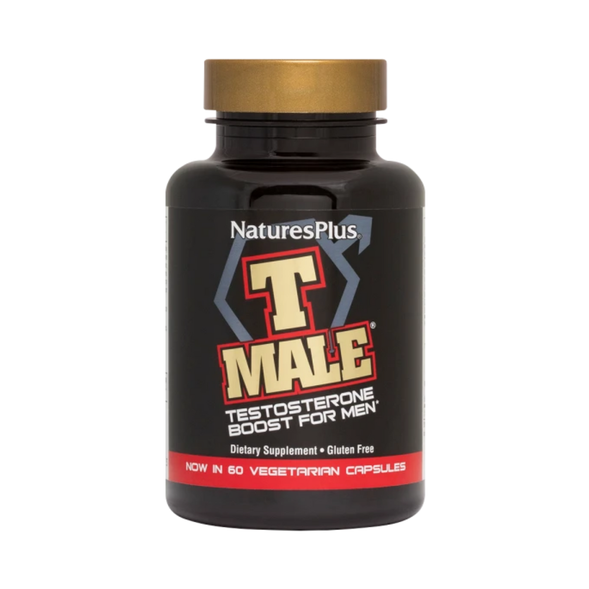 NaturesPlus, T Male, 60 vegetarian capsules