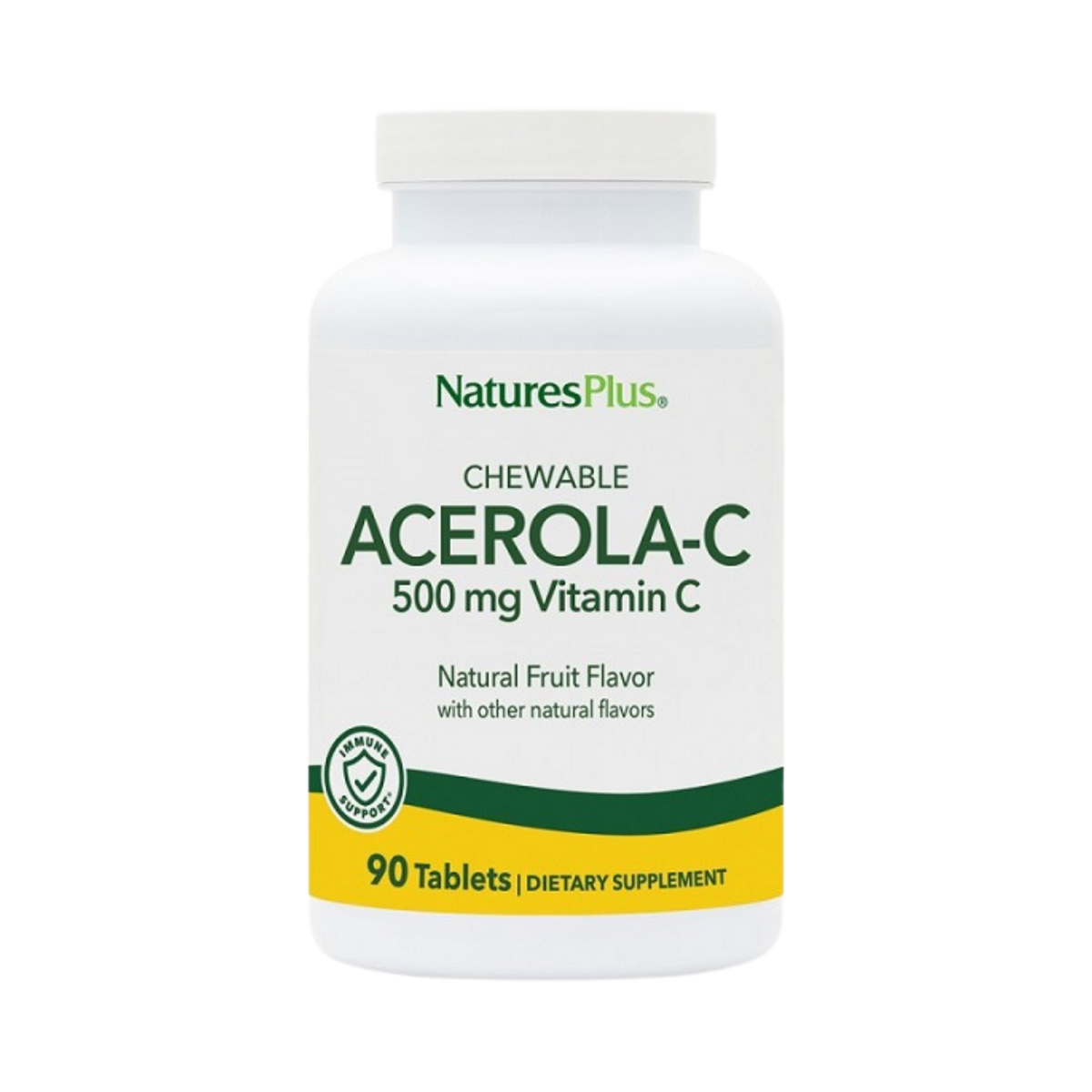 NaturesPlus, Acerola-C, 500 Mg, 90 Tablets