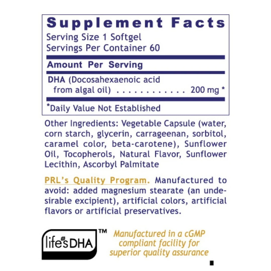 Premier Research Labs, Premier DHA, 60 Vegetarian Softgels
