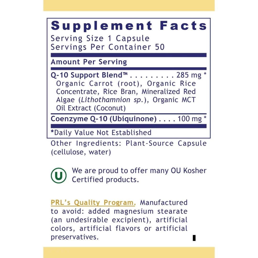 Premier Research Labs, Premier CoQ-10, 50 Plant-Source Capsules