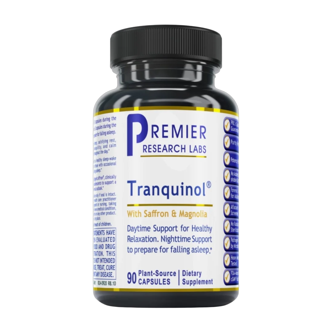 Premier Research Labs, Tranquinol, 90 Plant-Source Capsules