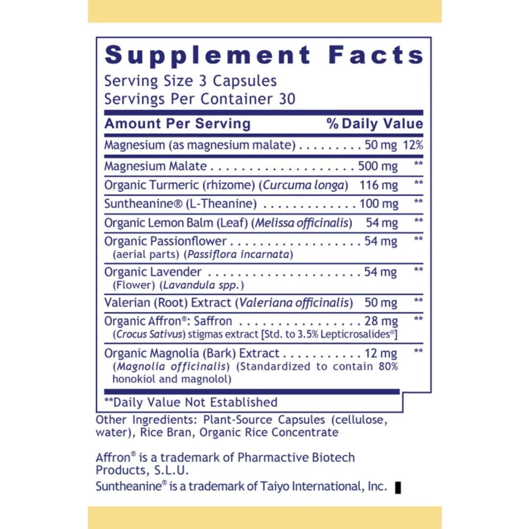Premier Research Labs, Tranquinol, 90 Plant-Source Capsules