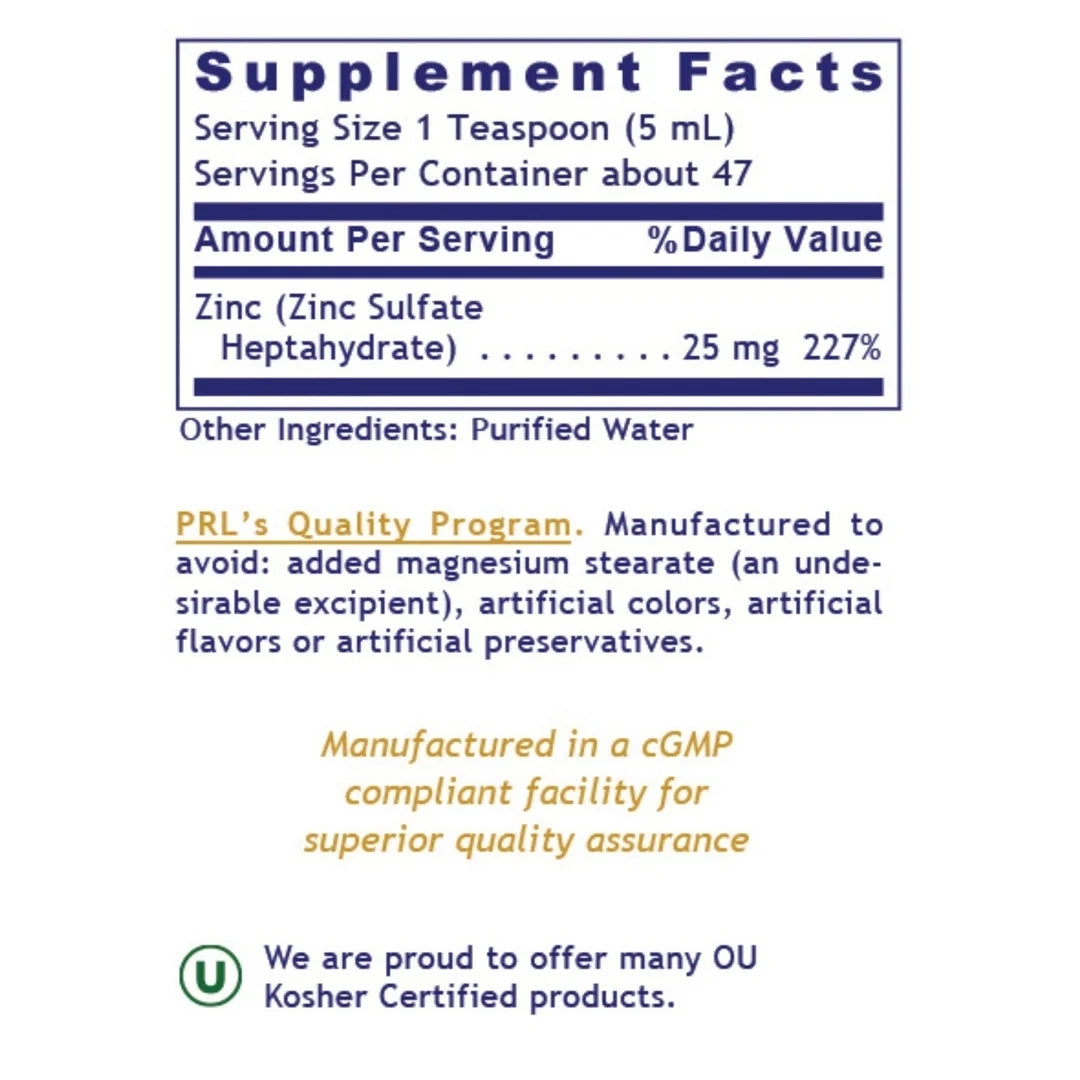 Premier Research Labs, Liquid Zinc Ultra, 8 FL OZ (235 mL)
