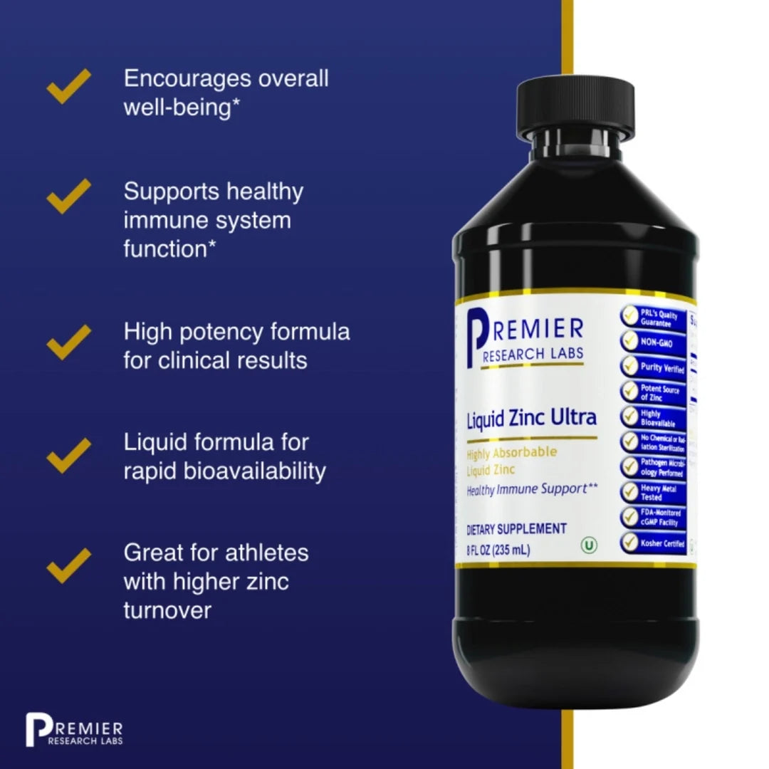 Premier Research Labs, Liquid Zinc Ultra, 8 FL OZ (235 mL)