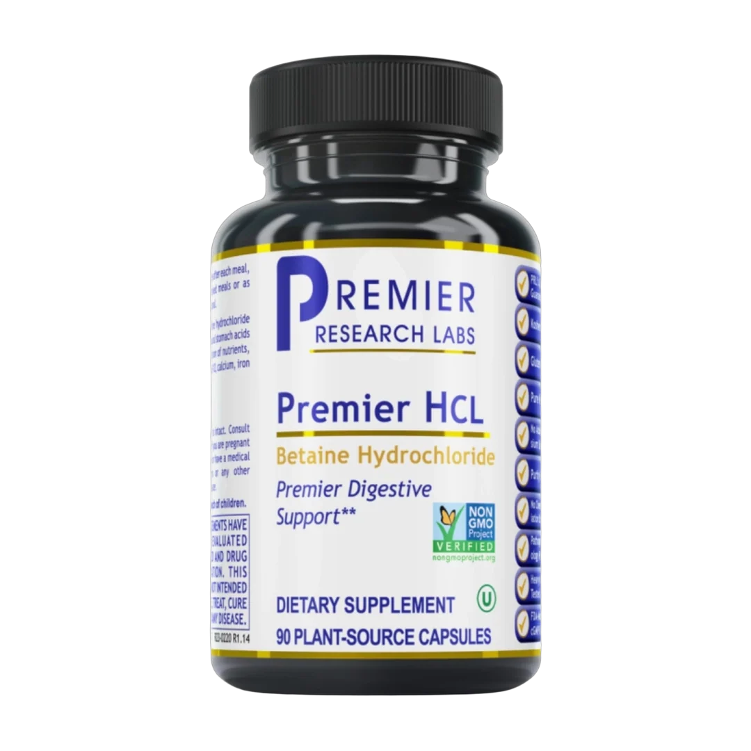 Premier Research Labs, Premier HCL, 90 Plant-Source Capsules