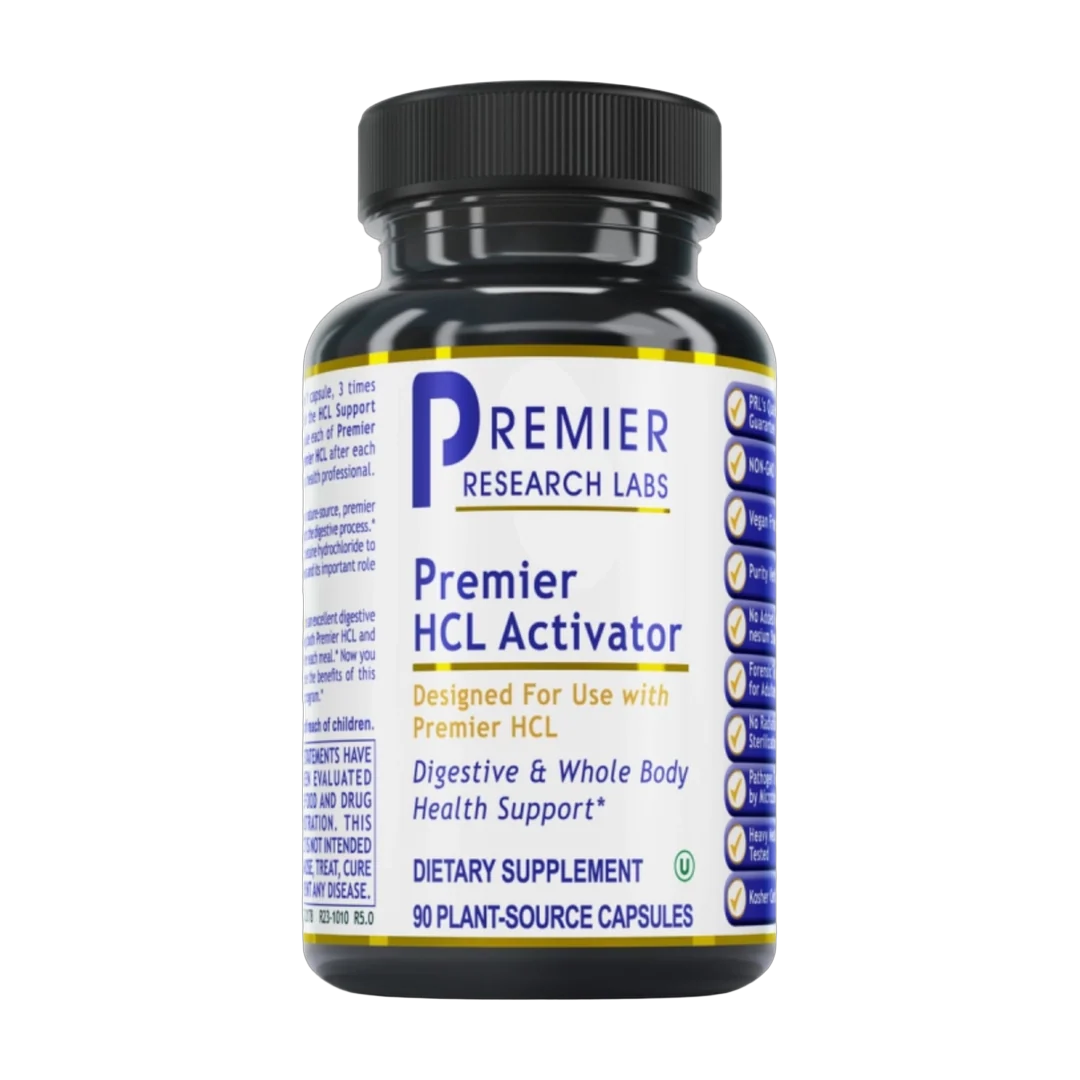 Premier Research Labs, Premier HCL Activator, 90 Plant-Source Capsules