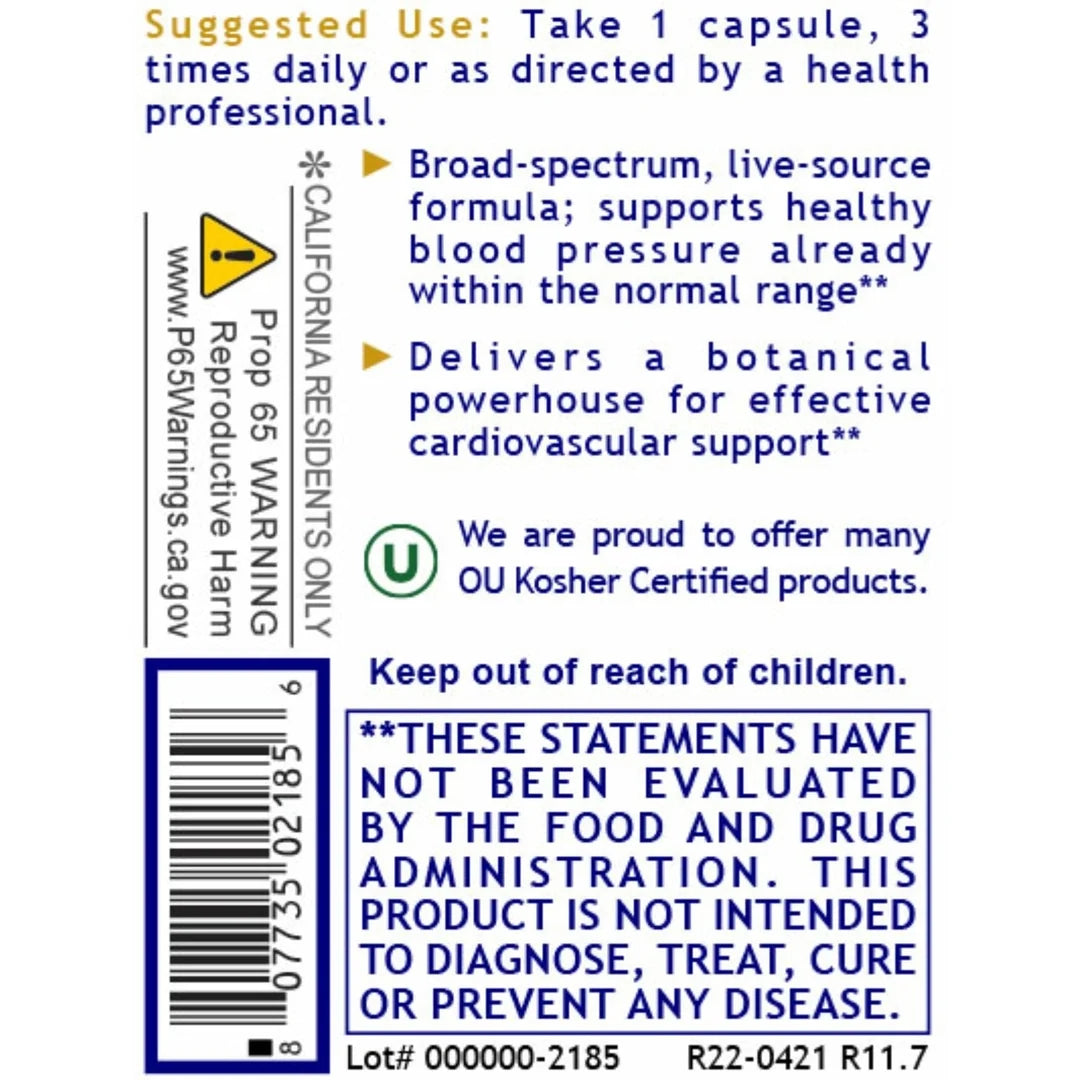 Premier Research Labs, Premier B.P. Complex, 60 Plant-Source Capsules