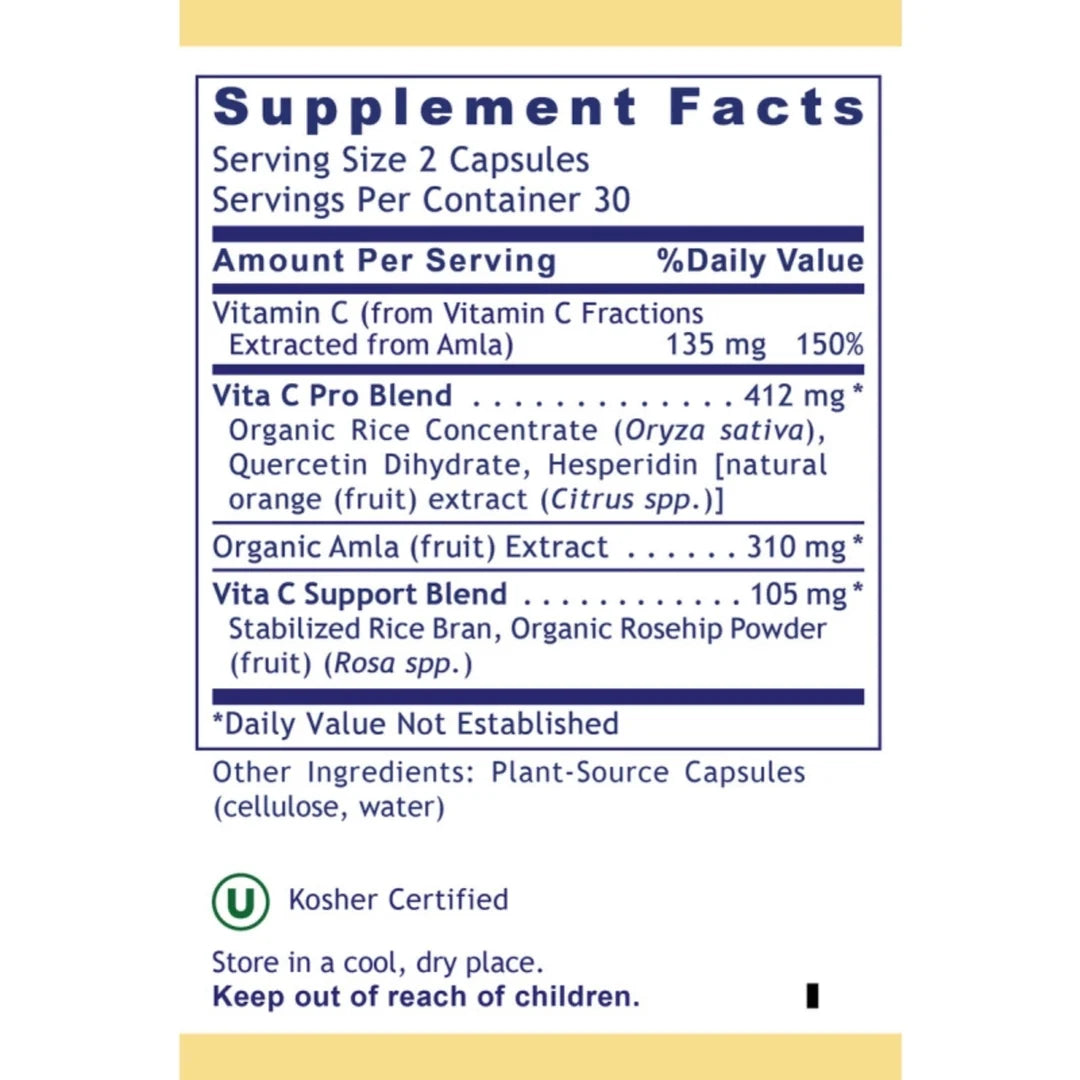 Premier Research Labs, Premier Plant Vitamin C, 60 Plant-Source Capsules