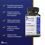 Premier Research Labs, Premier Plant Vitamin C, 60 Plant-Source Capsules