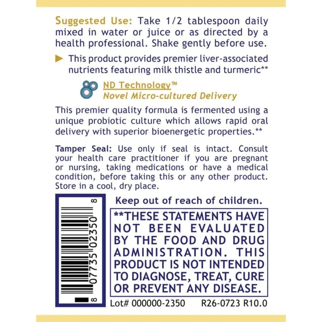 Premier Research Labs, Fermented Liver-ND™, 8 FL OZ (235 mL)