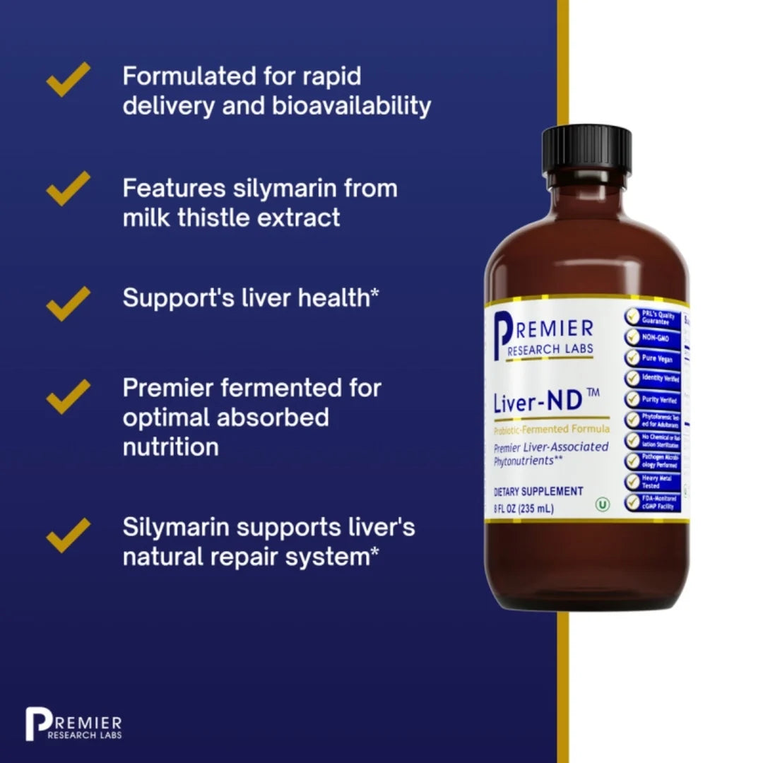 Premier Research Labs, Fermented Liver-ND™, 8 FL OZ (235 mL)