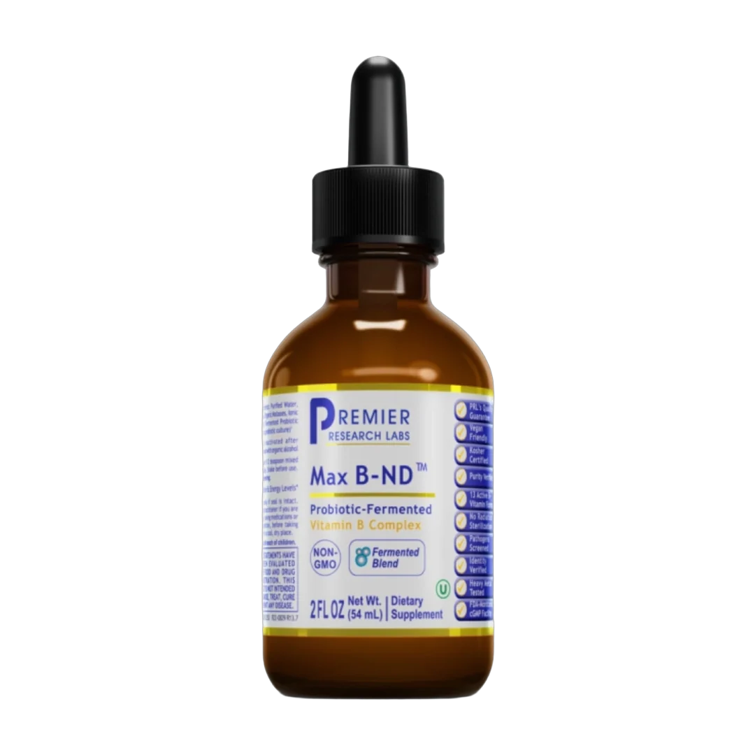 Premier Research Labs, Max B-ND™ (Fermented) 2 FL OZ (54 mL)