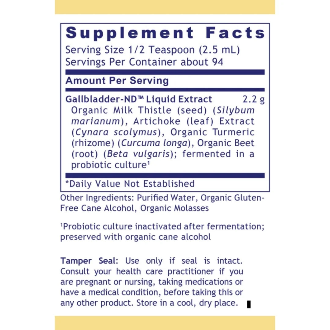Premier Research Labs, Fermented Gallbladder-ND™, 8 fl oz (235 mL)