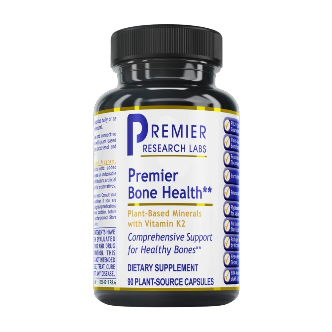 Premier Research Labs, Premier Bone Health, 90 Plant-Source Capsules