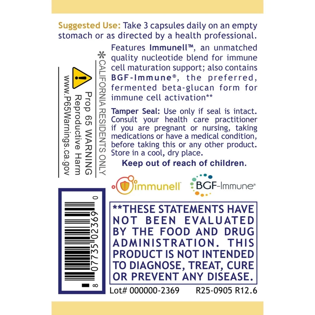 Premier Research Labs, Nucleo Immune™, 90 Plant-Source Capsules