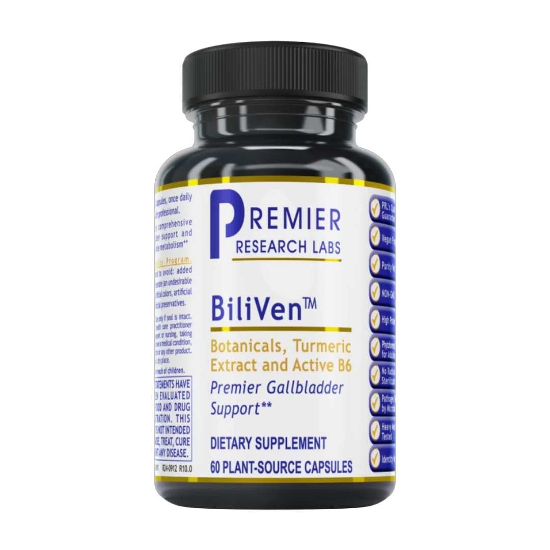 Premier Research Labs, BiliVen, 60 Plant-Source Capsules