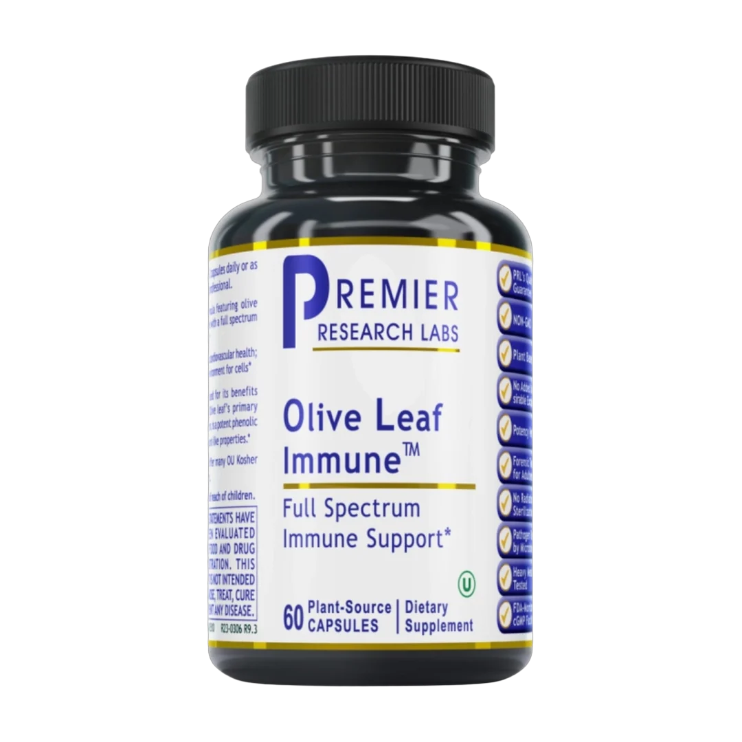 Premier Research Labs, Olive Leaf Immune™, 60 Plant-Source Capsules