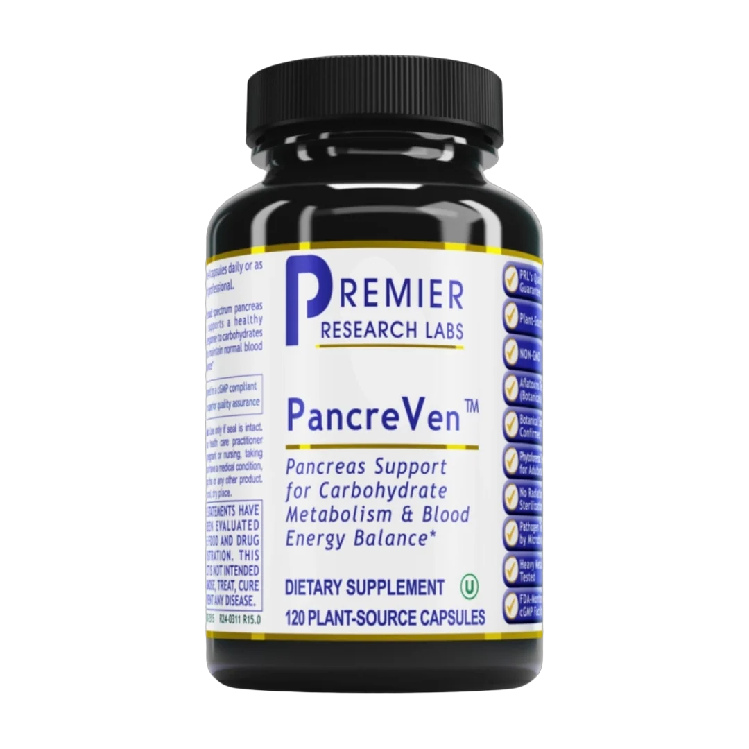 Premier Research Labs, PancreVen™, 120 Plant-Source Capsules