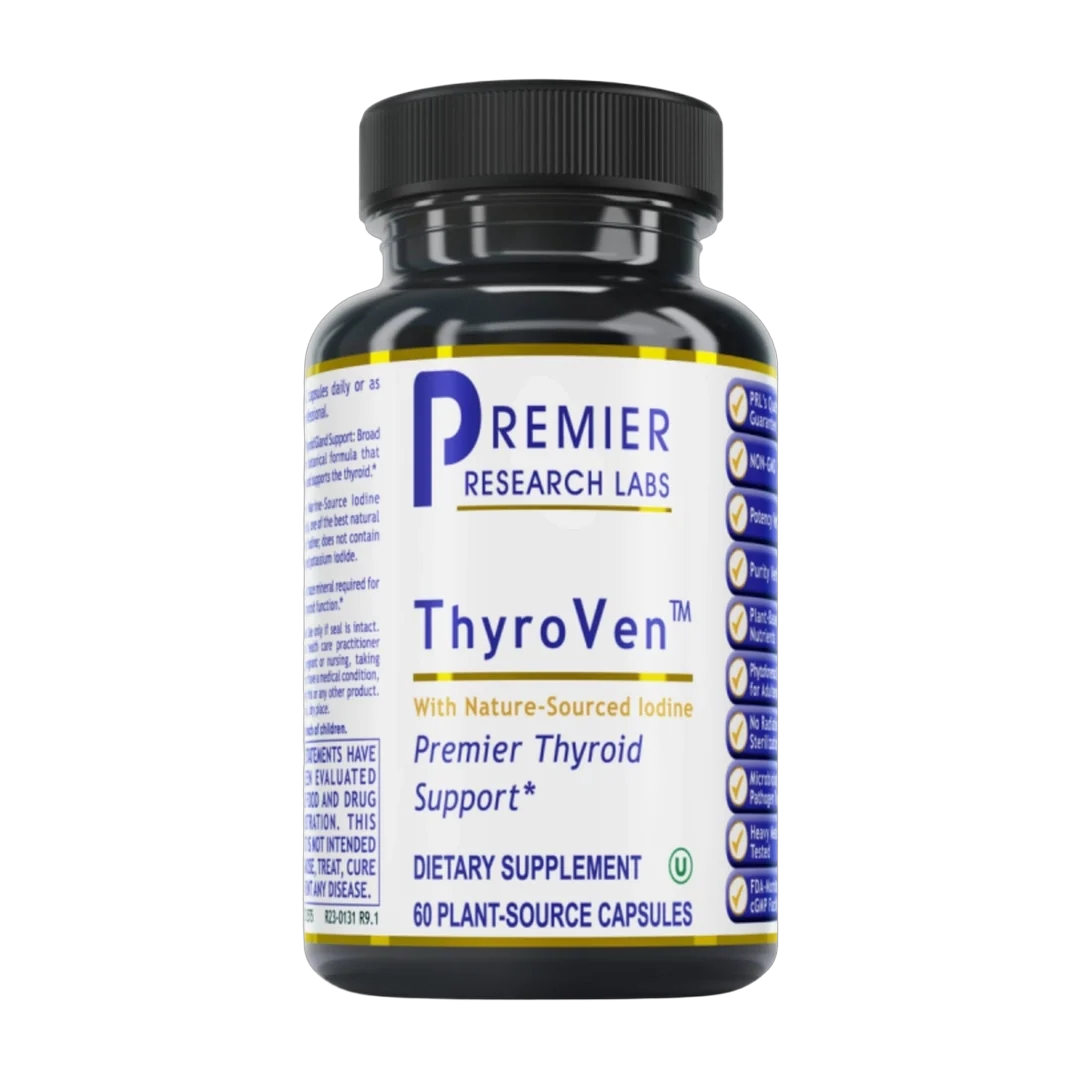 Premier Research Labs, ThyroVen™, 60 Plant-Source Capsules