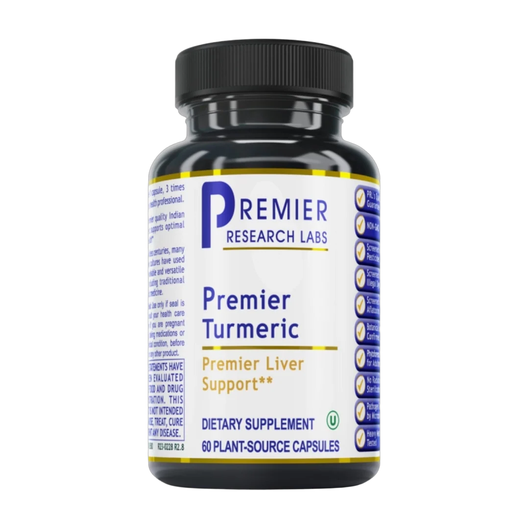 Premier Research Labs, Premier Turmeric, 60 Plant-Source Capsules
