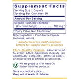 Premier Research Labs, Premier Turmeric, 60 Plant-Source Capsules