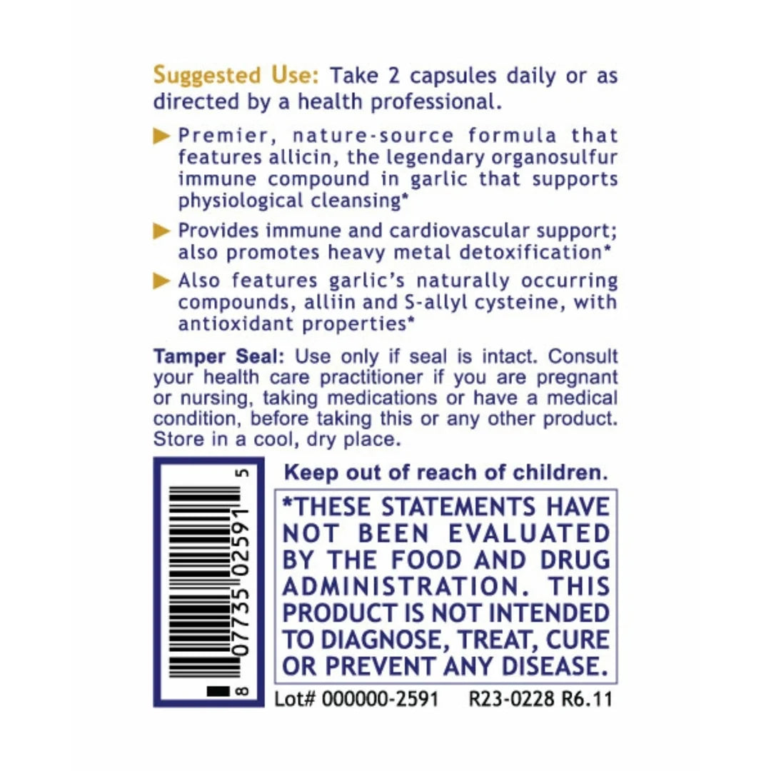 Premier Research Labs, Allicidin®, 60 Plant-Source Capsules