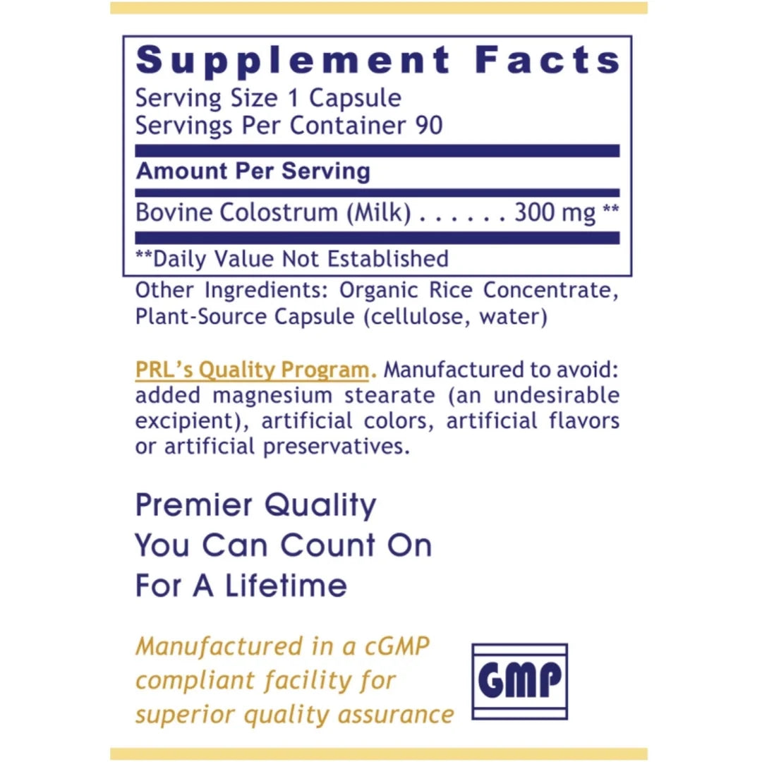 Premier Research Labs, Colostrum-IgG™, 90 Plant-Source Capsules