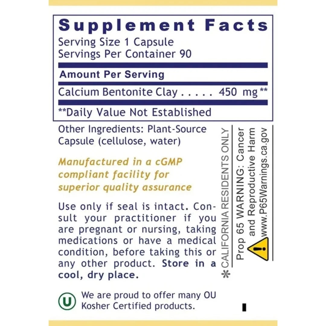 Premier Research Labs, Medi-Clay-FX™, 90 Plant-Source Capsules