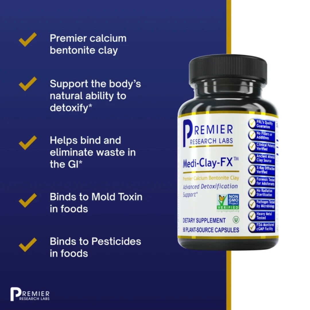 Premier Research Labs, Medi-Clay-FX™, 90 Plant-Source Capsules