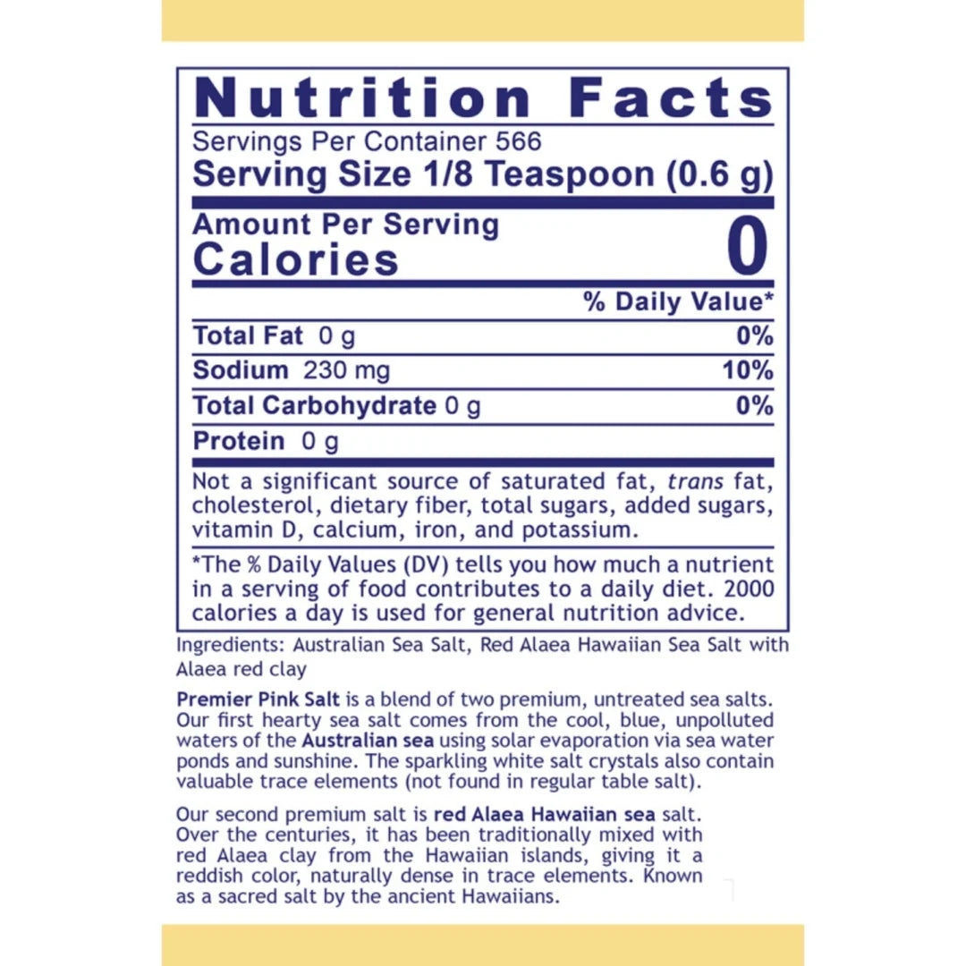 Premier Research Labs, Premier Pink Salt, 12 oz